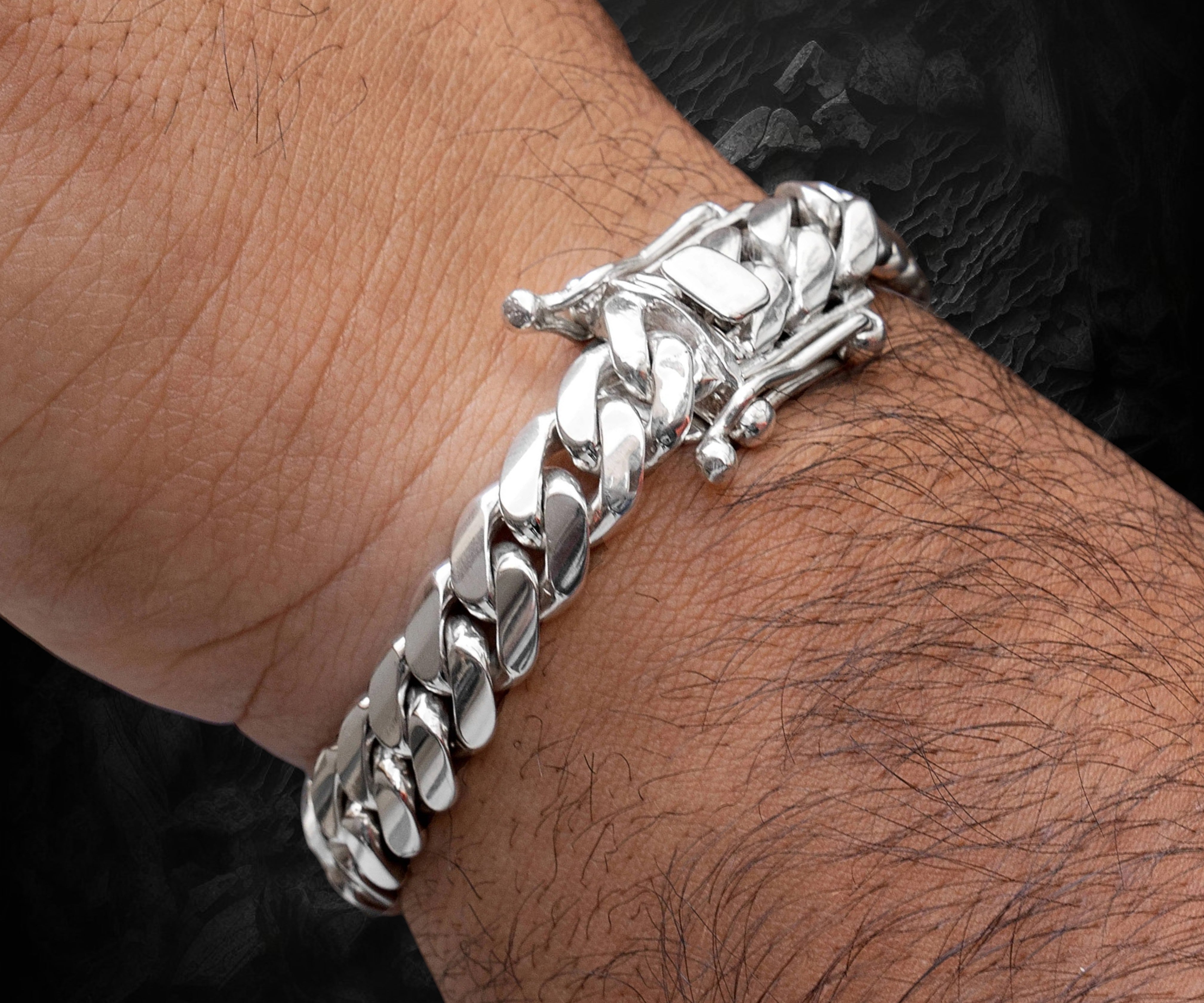 Silver Miami Cuban bracelet
