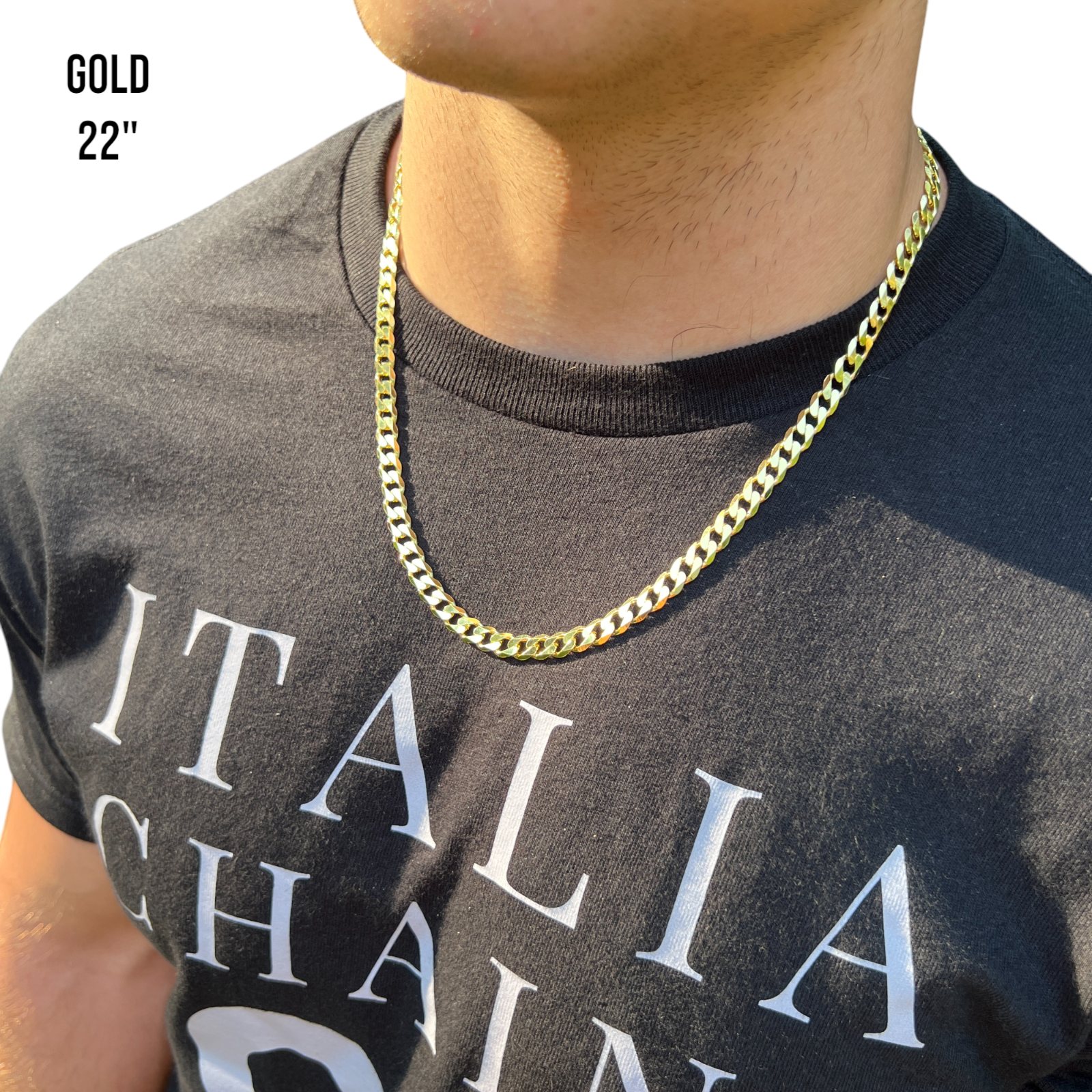 925 Sterling Silver 7mm Curb Chain Necklace