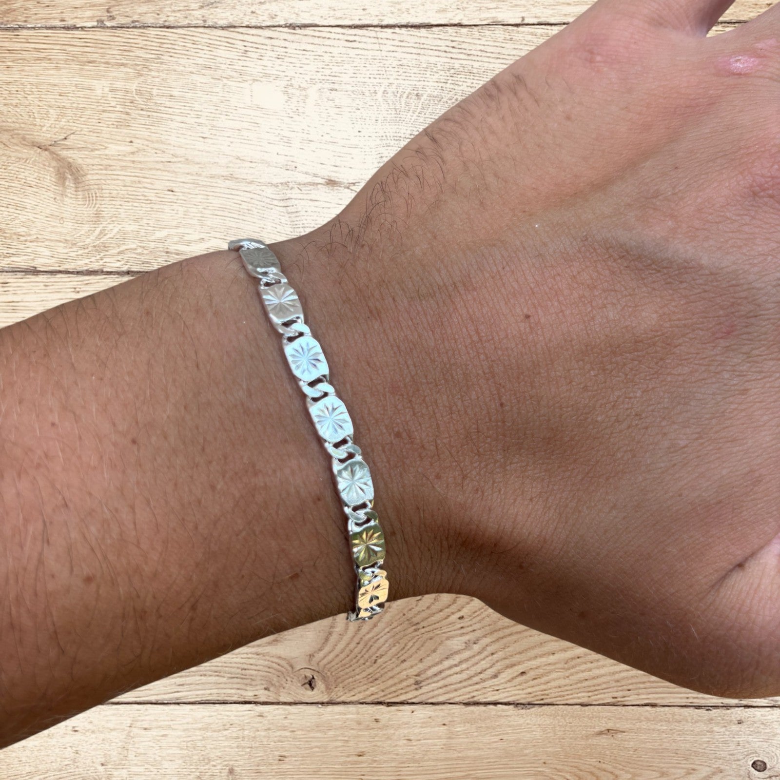 925 Sterling Silver 5mm Valentino Bracelet