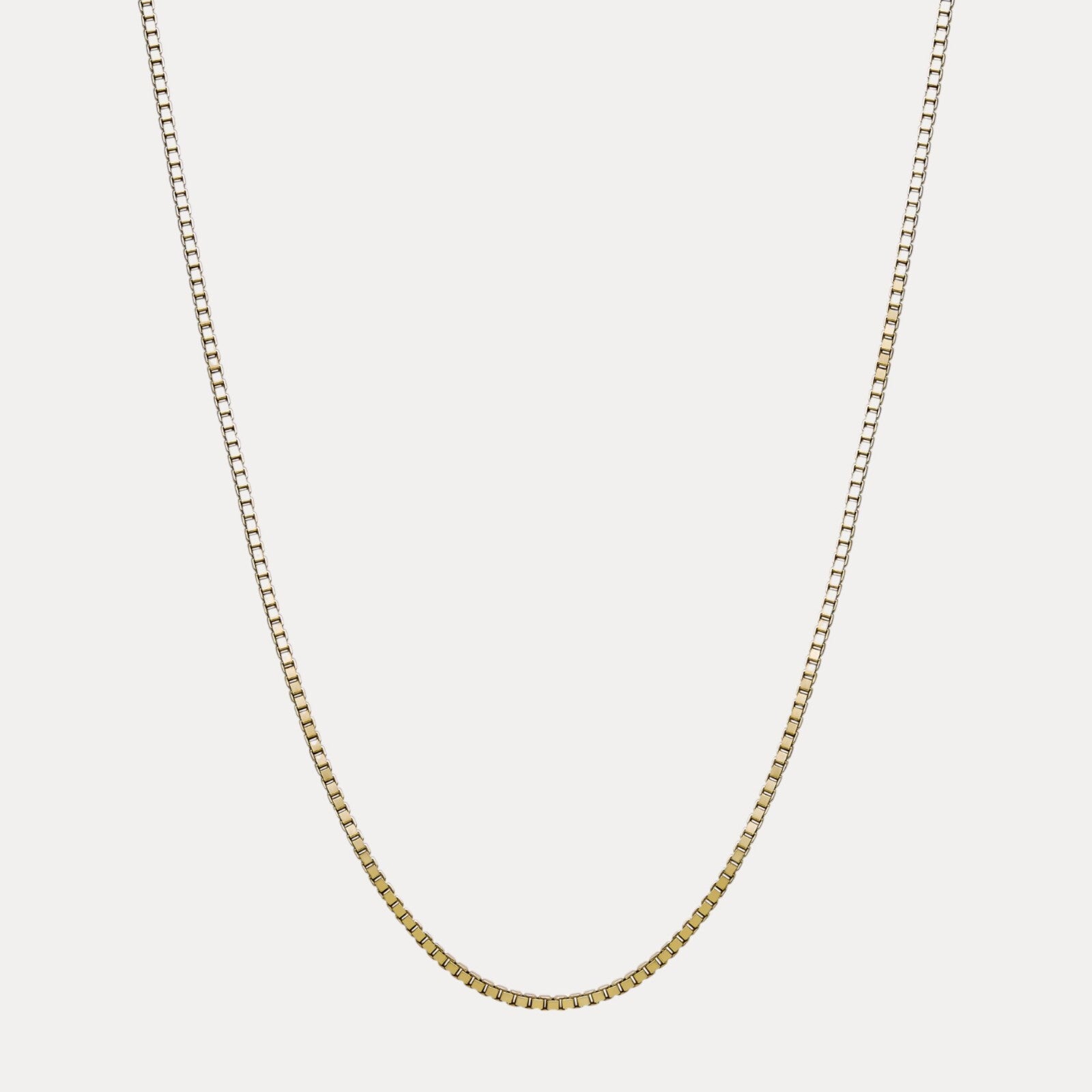 925 Sterling Silver 3mm Box Chain Necklace