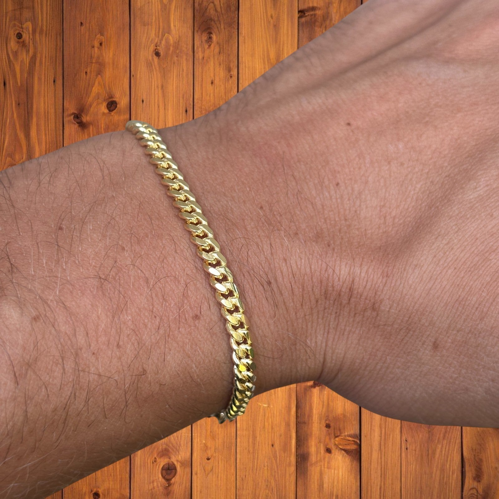 925 Sterling Silver 4mm Miami Cuban Bracelet