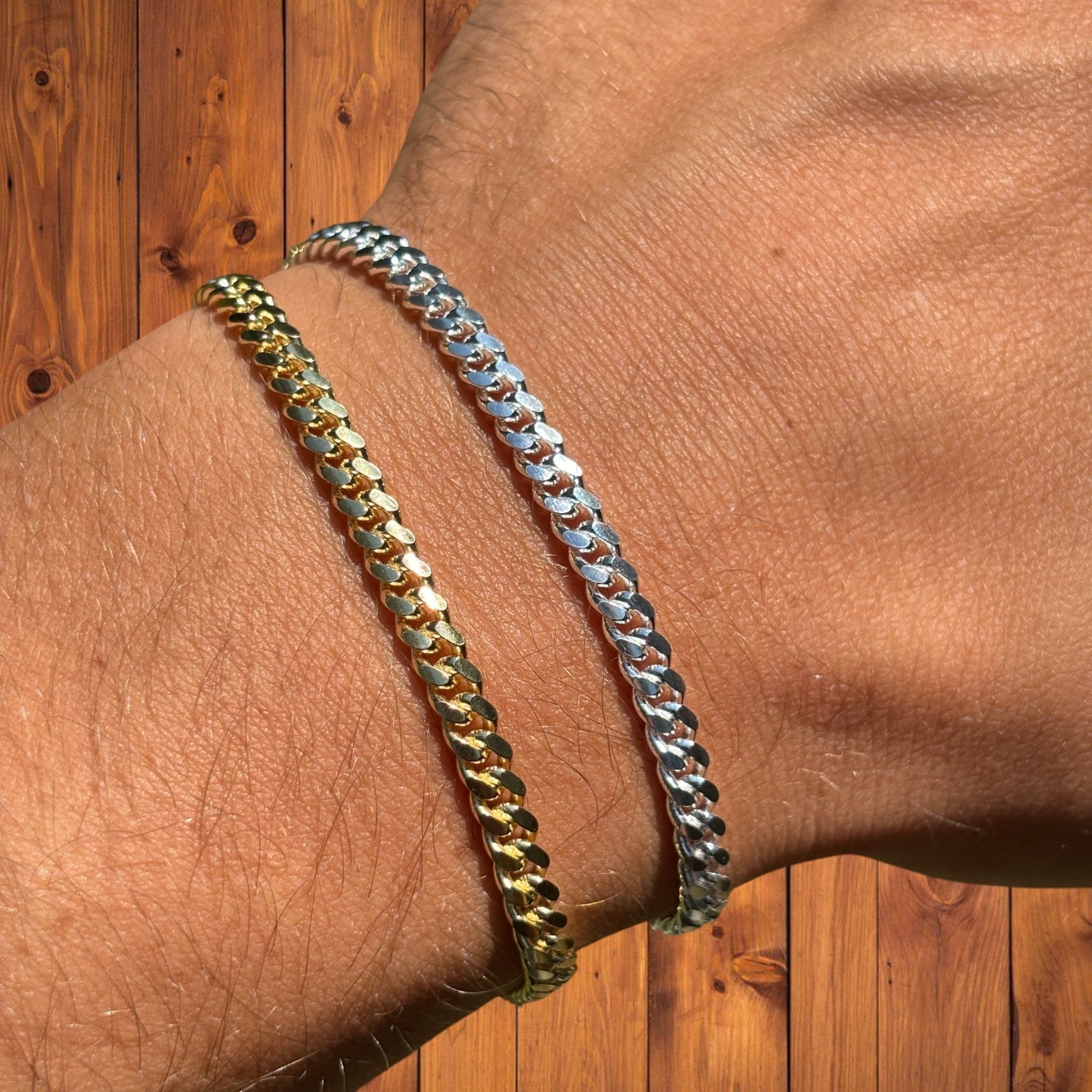 925 Sterling Silver 4mm Miami Cuban Bracelet