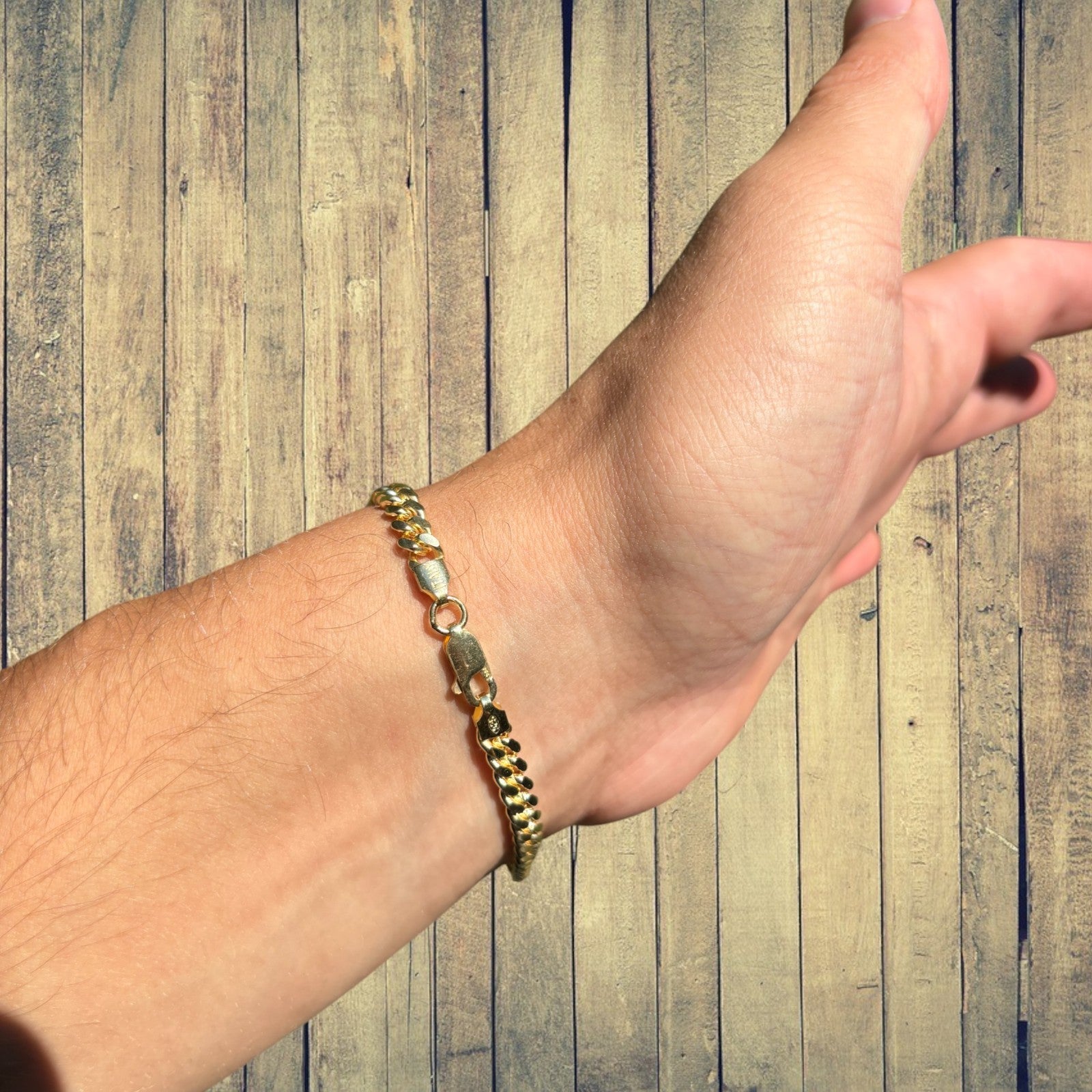 925 Sterling Silver 5mm Miami Cuban Bracelet