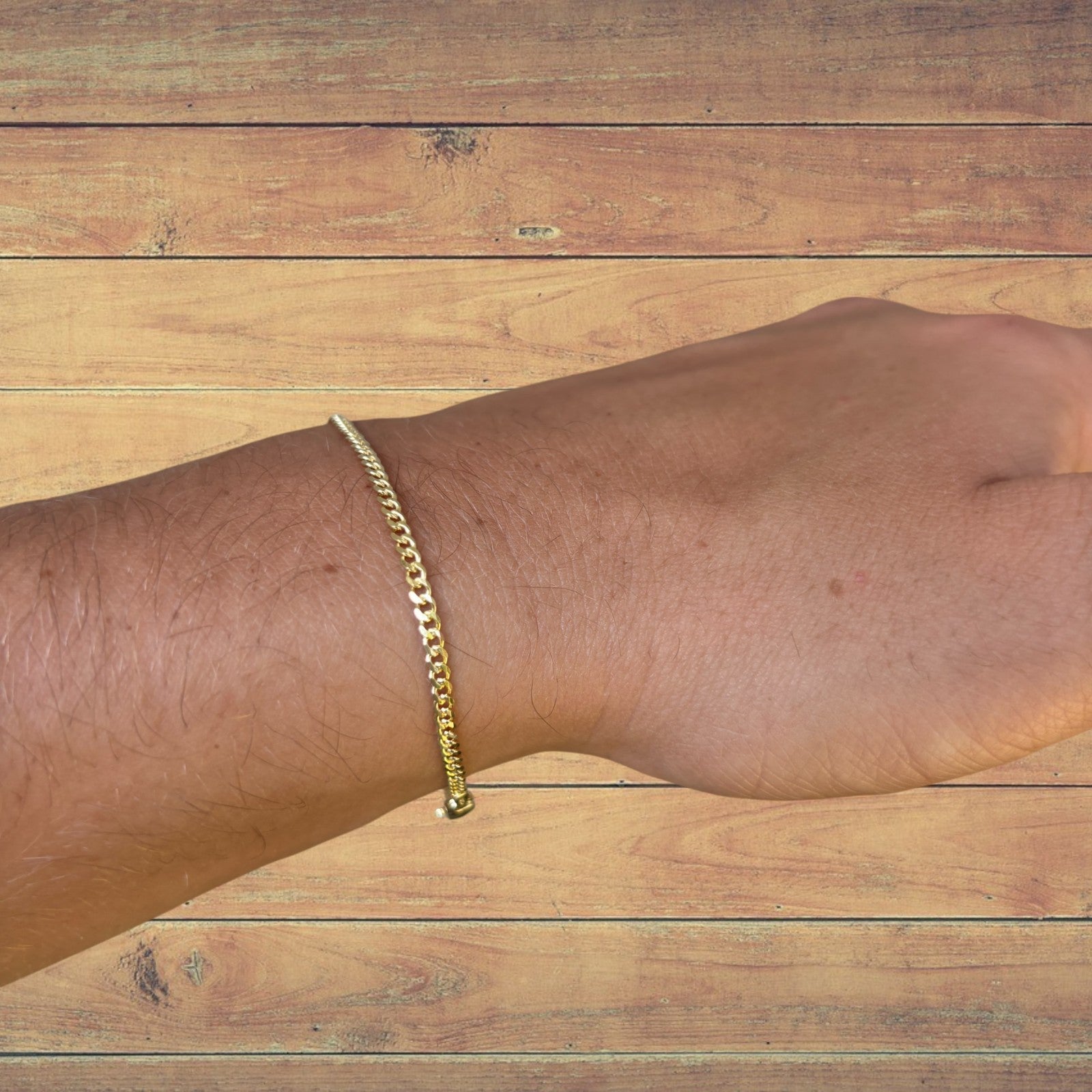 925 Sterling Silver 2mm Curb Bracelet