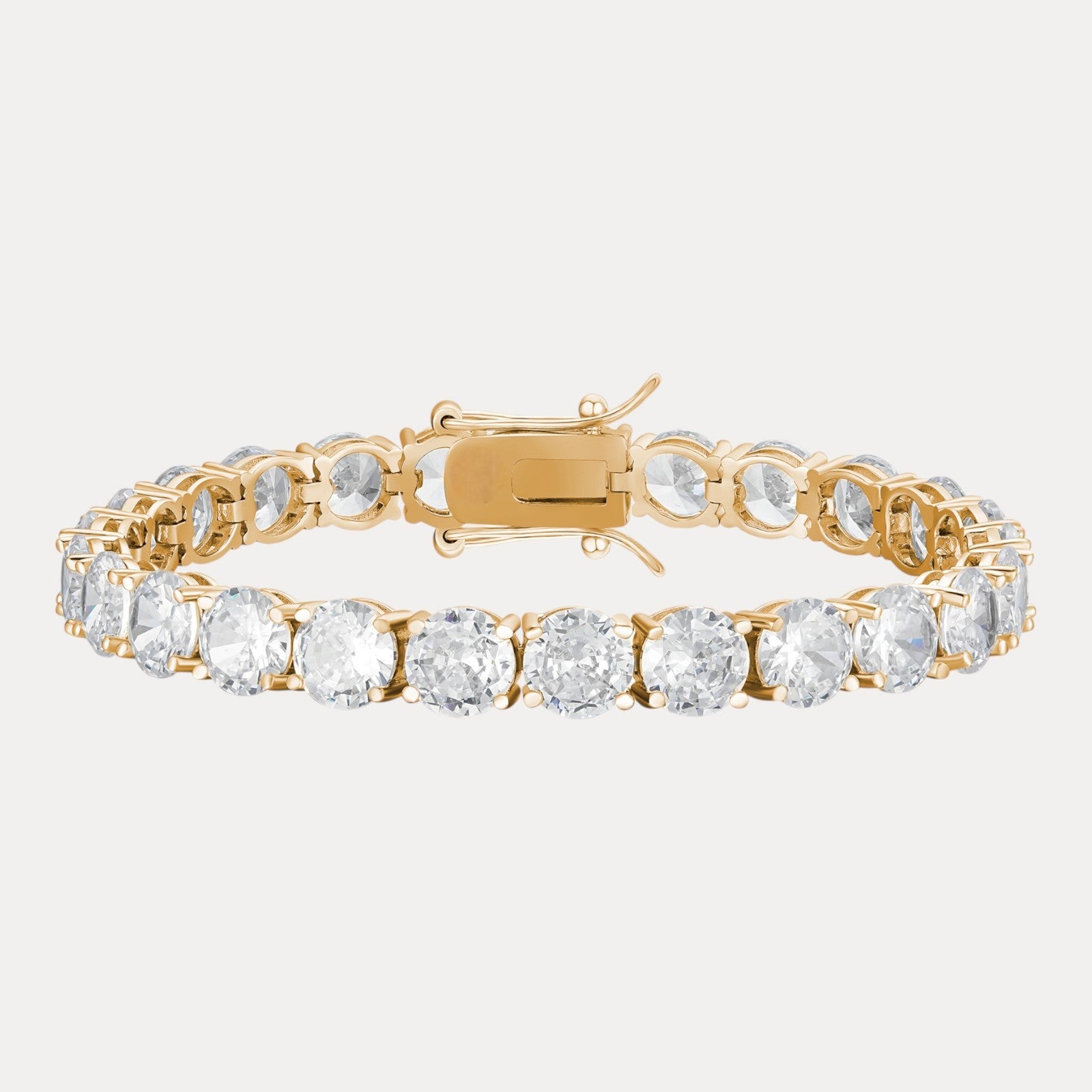 925 Sterling Silver 7mm Tennis Bracelet - CZ Or Moissanite