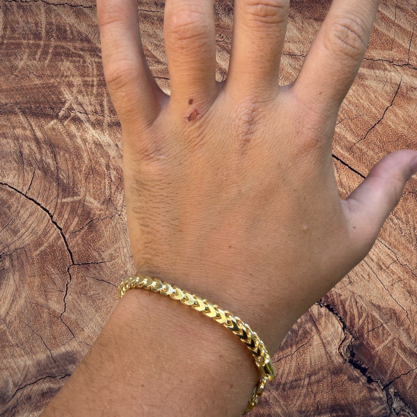 925 Sterling Silver 5mm Franco Bracelet