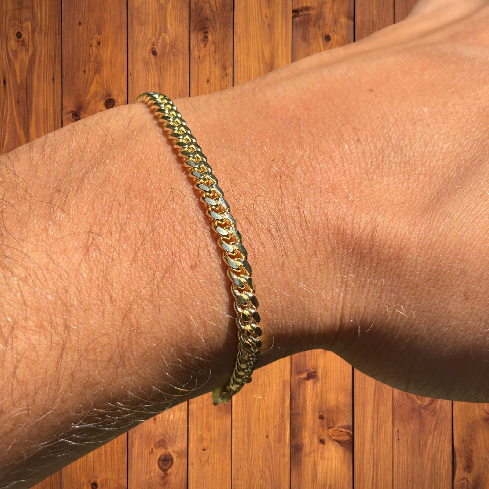 925 Sterling Silver 4mm Miami Cuban Bracelet