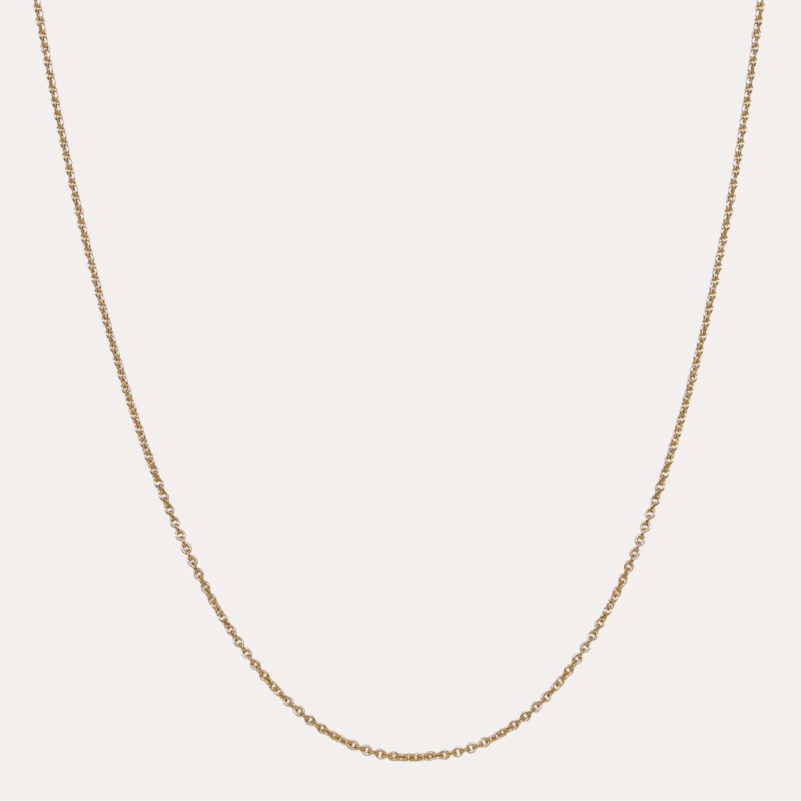 925 Sterling Silver 2mm Cable Chain Necklace