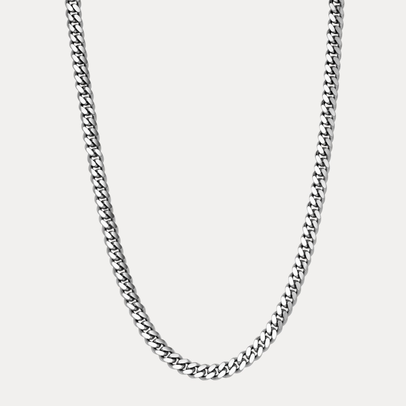 925 Sterling Silver 8mm Miami Cuban Chain Necklace