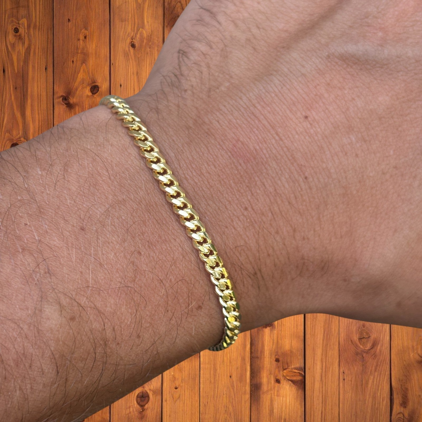 925 Sterling Silver 4mm Miami Cuban Bracelet