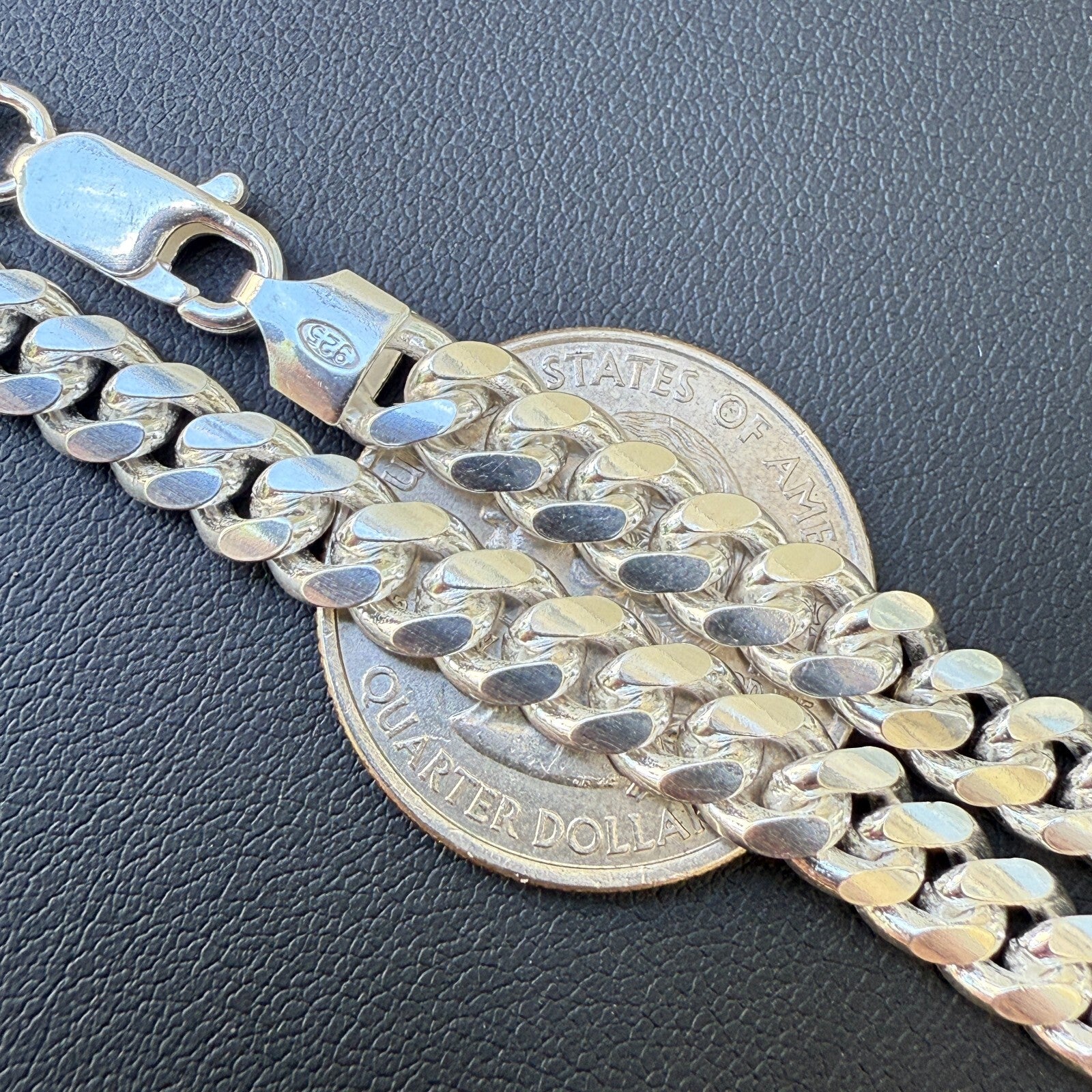 925 Sterling Silver 6mm Miami Cuban Chain Necklace