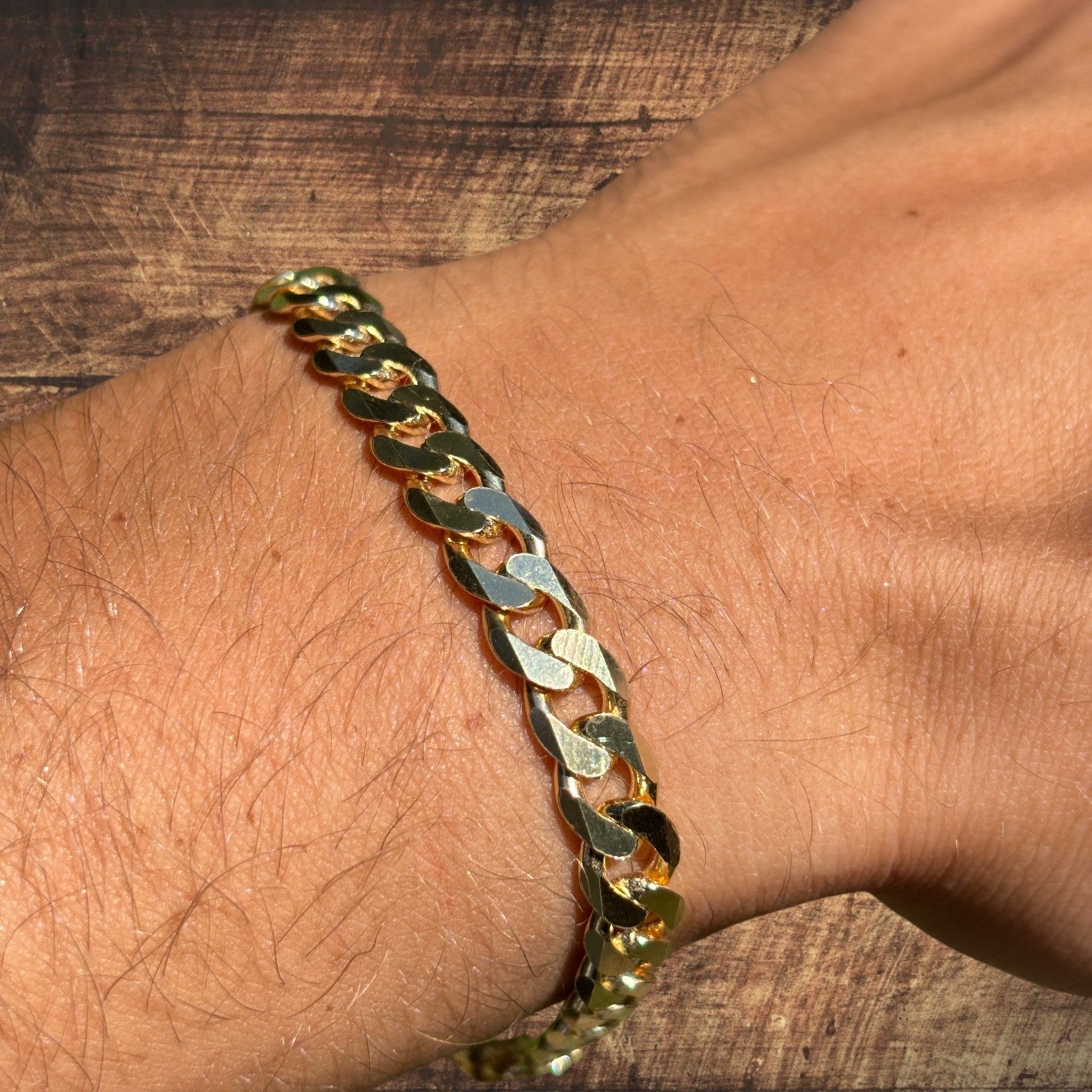 925 Sterling Silver 7mm Curb Bracelet