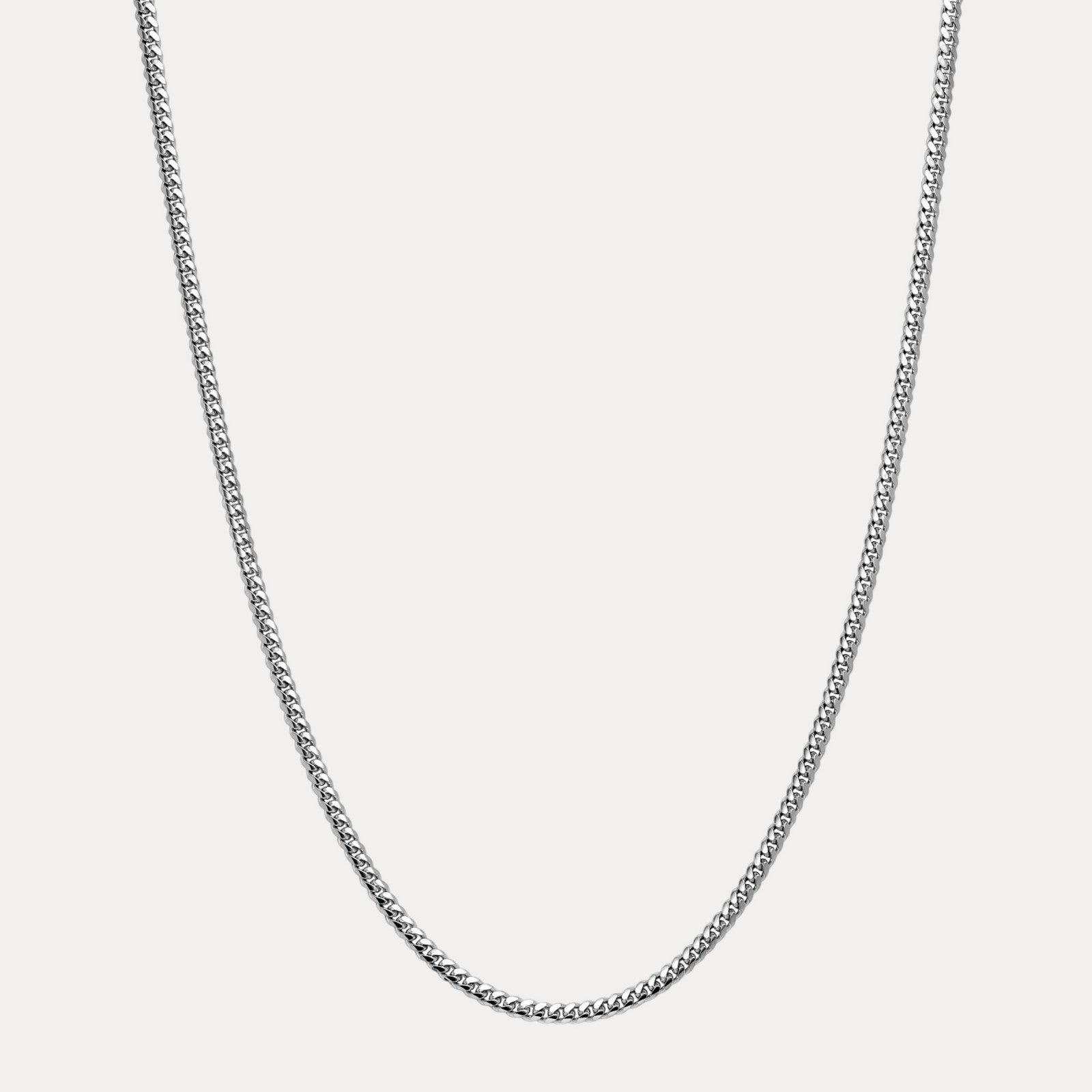 925 Sterling Silver 4mm Miami Cuban Chain Necklace