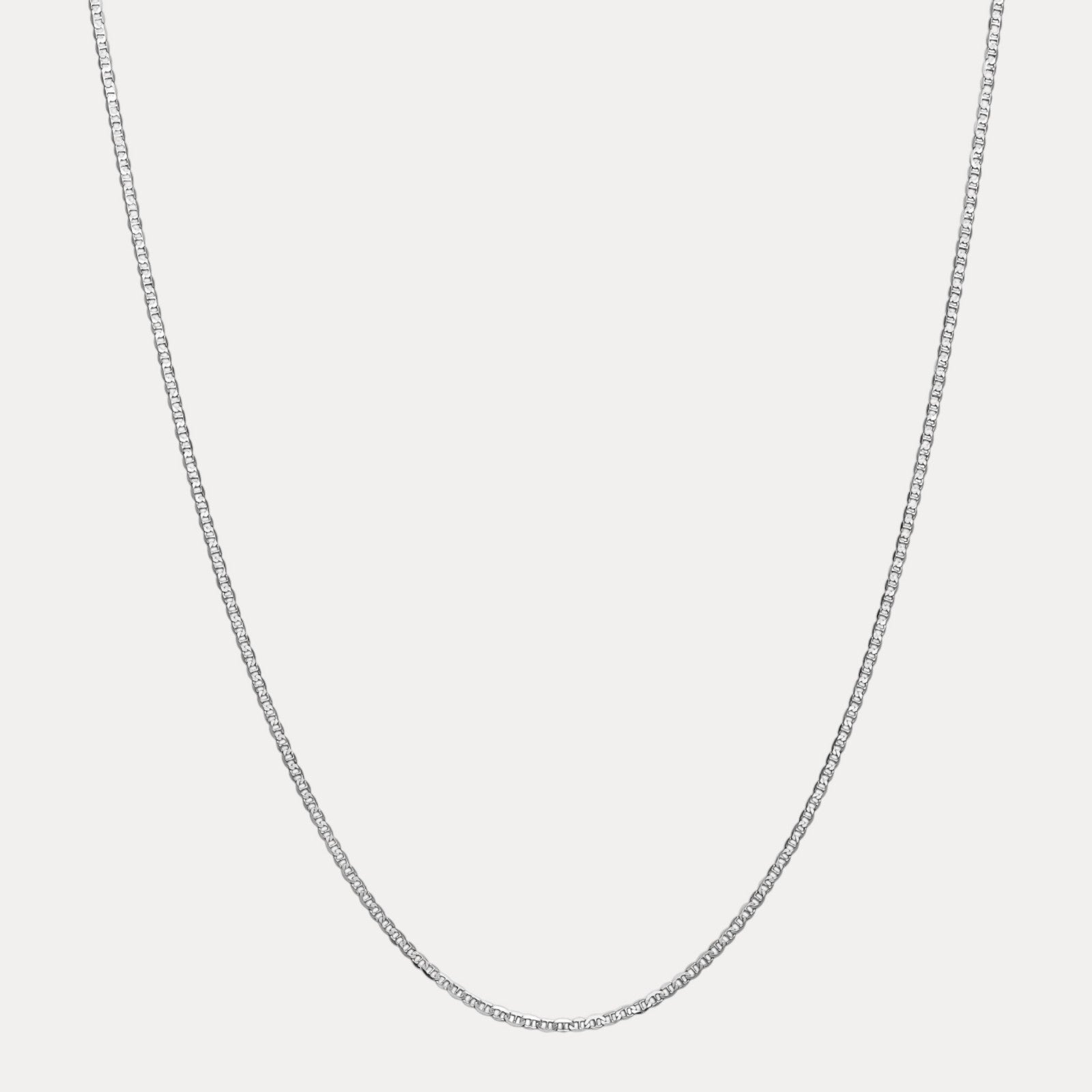 925 Sterling Silver 2.5mm Mariner Chain Necklace