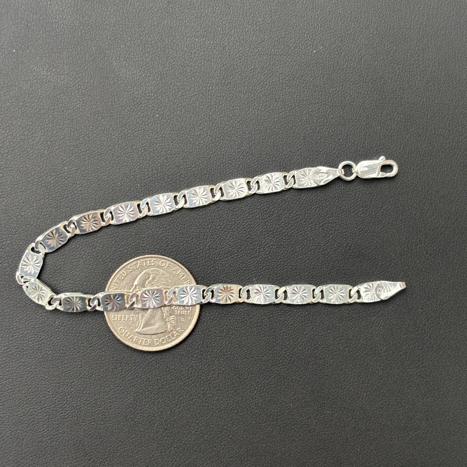 925 Sterling Silver 5mm Valentino Bracelet