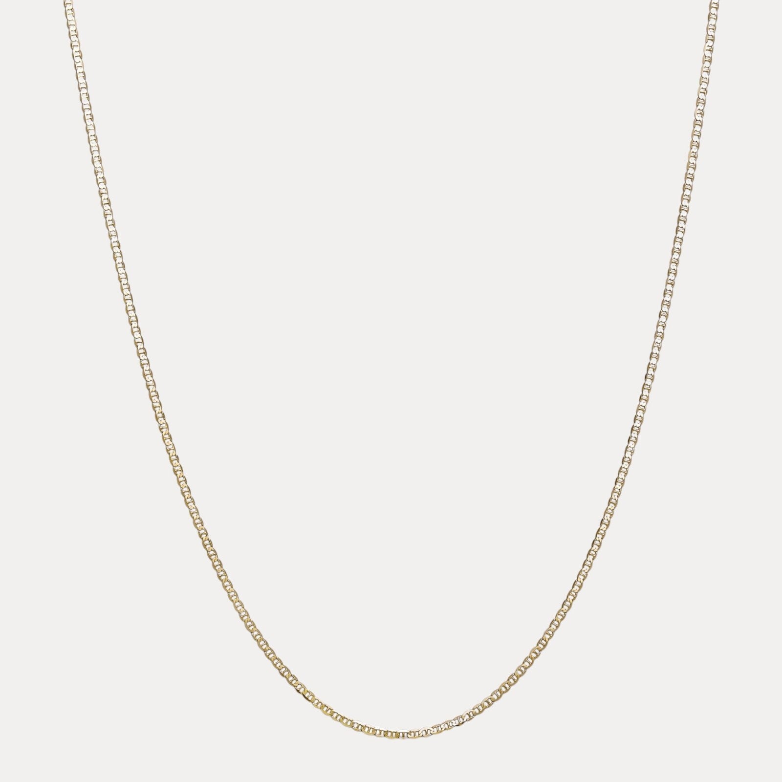 925 Sterling Silver 2.5mm Mariner Chain Necklace
