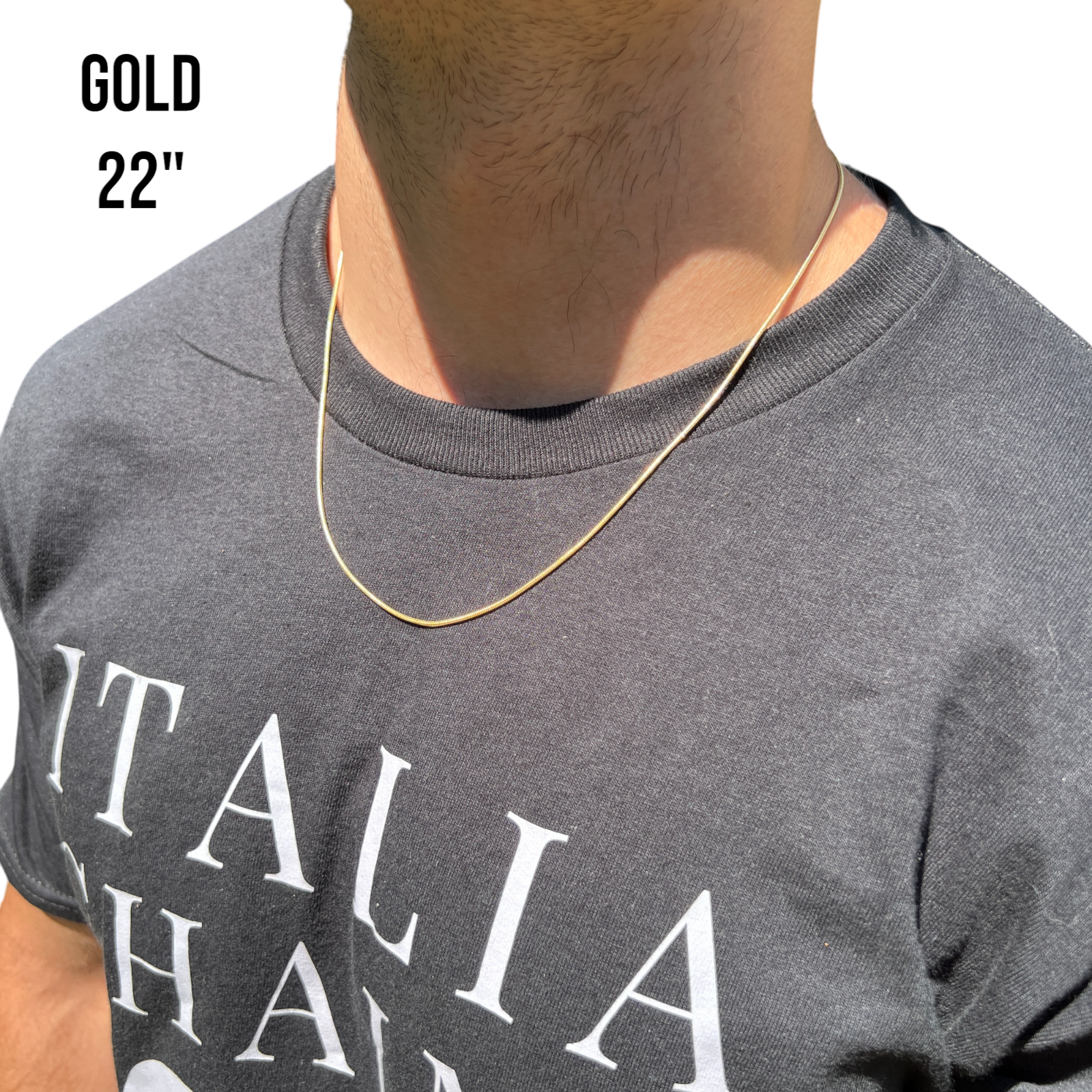 925 Sterling Silver 1.5mm Snake Chain Necklace