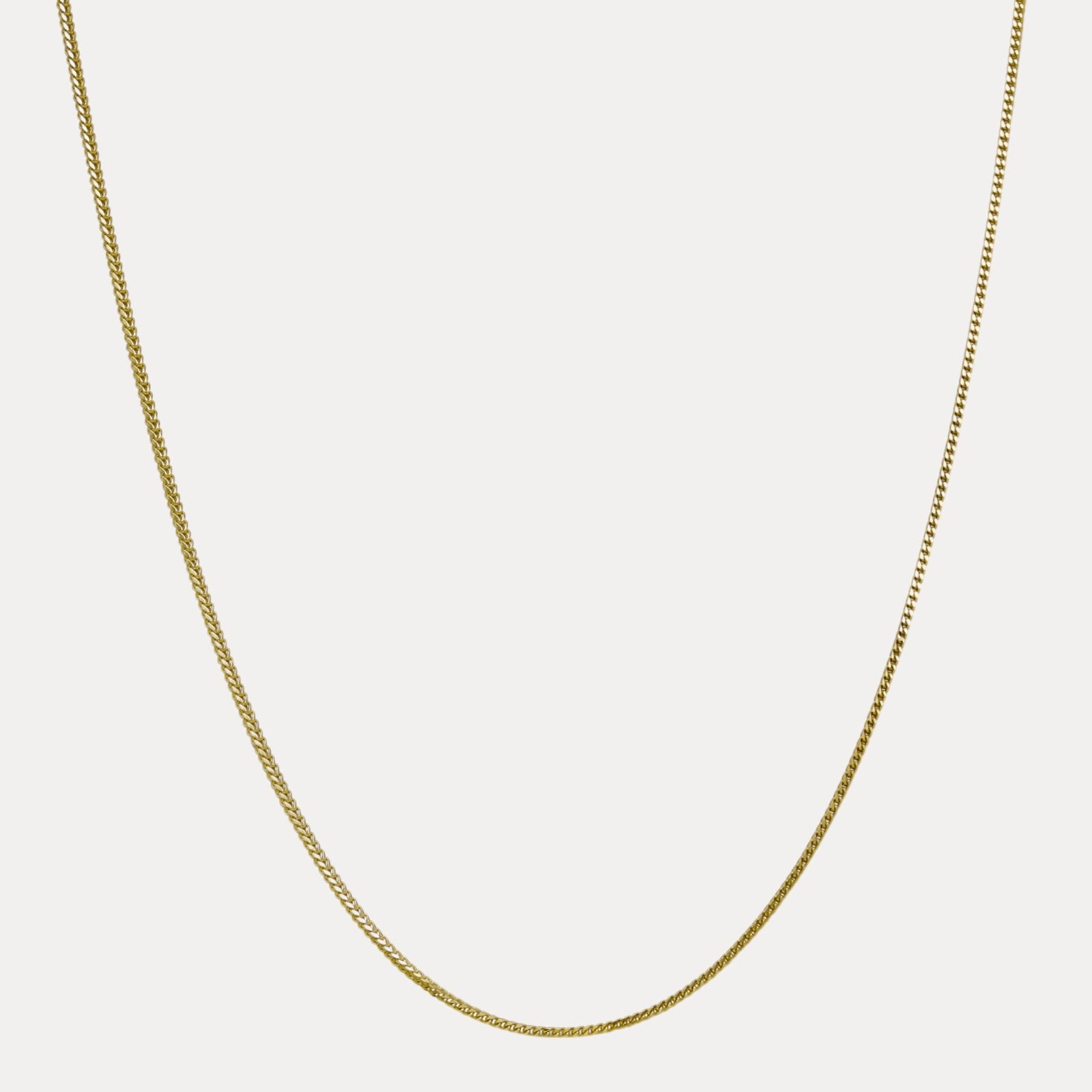 925 Sterling Silver 2mm Franco Chain Necklace