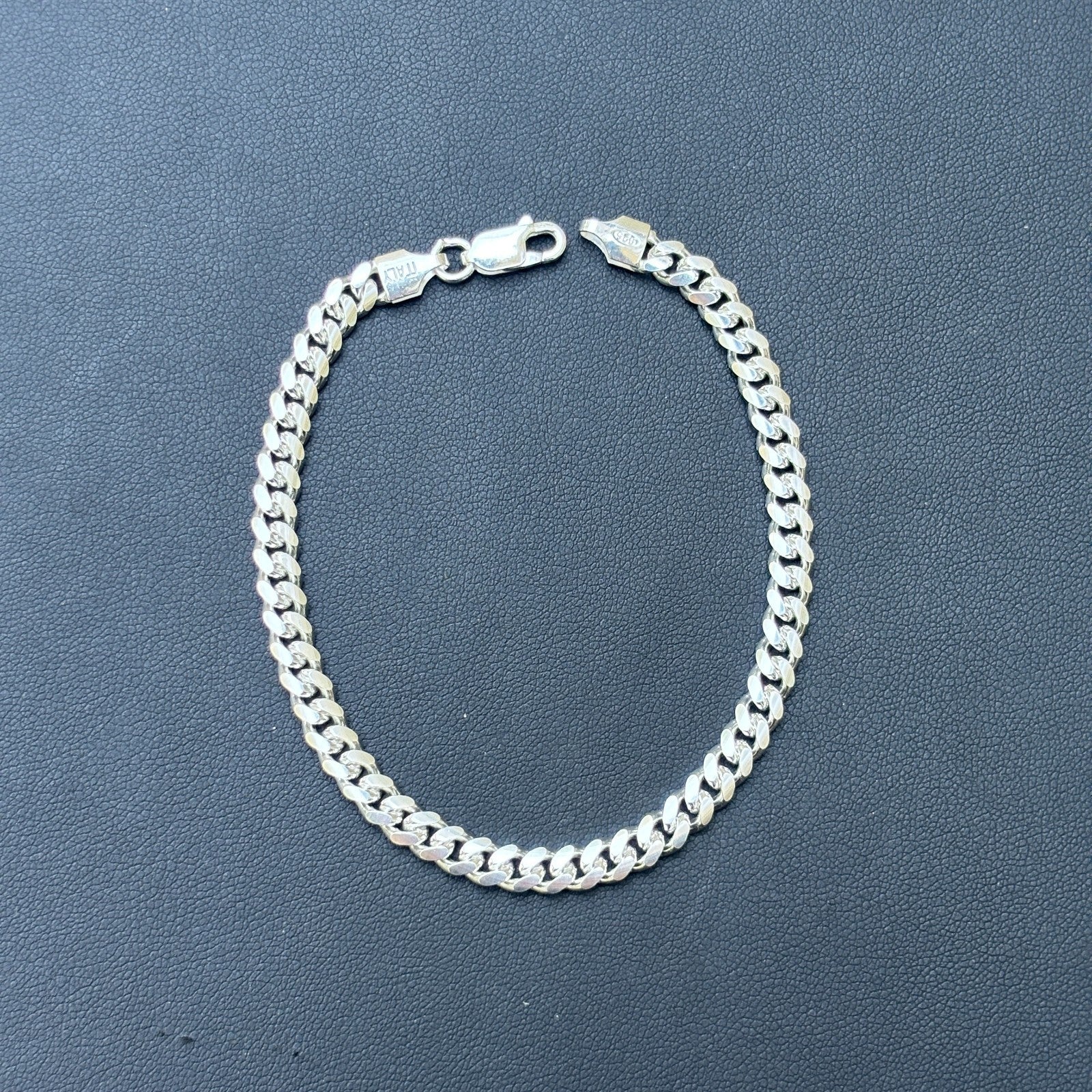 925 Sterling Silver 5mm Miami Cuban Bracelet
