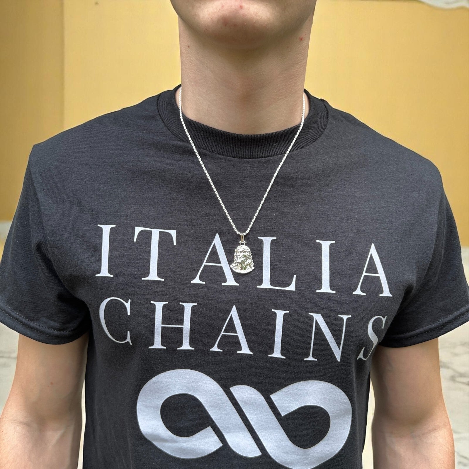 925 Sterling Silver Passion Of The Christ Jesus Piece Pendant - Small