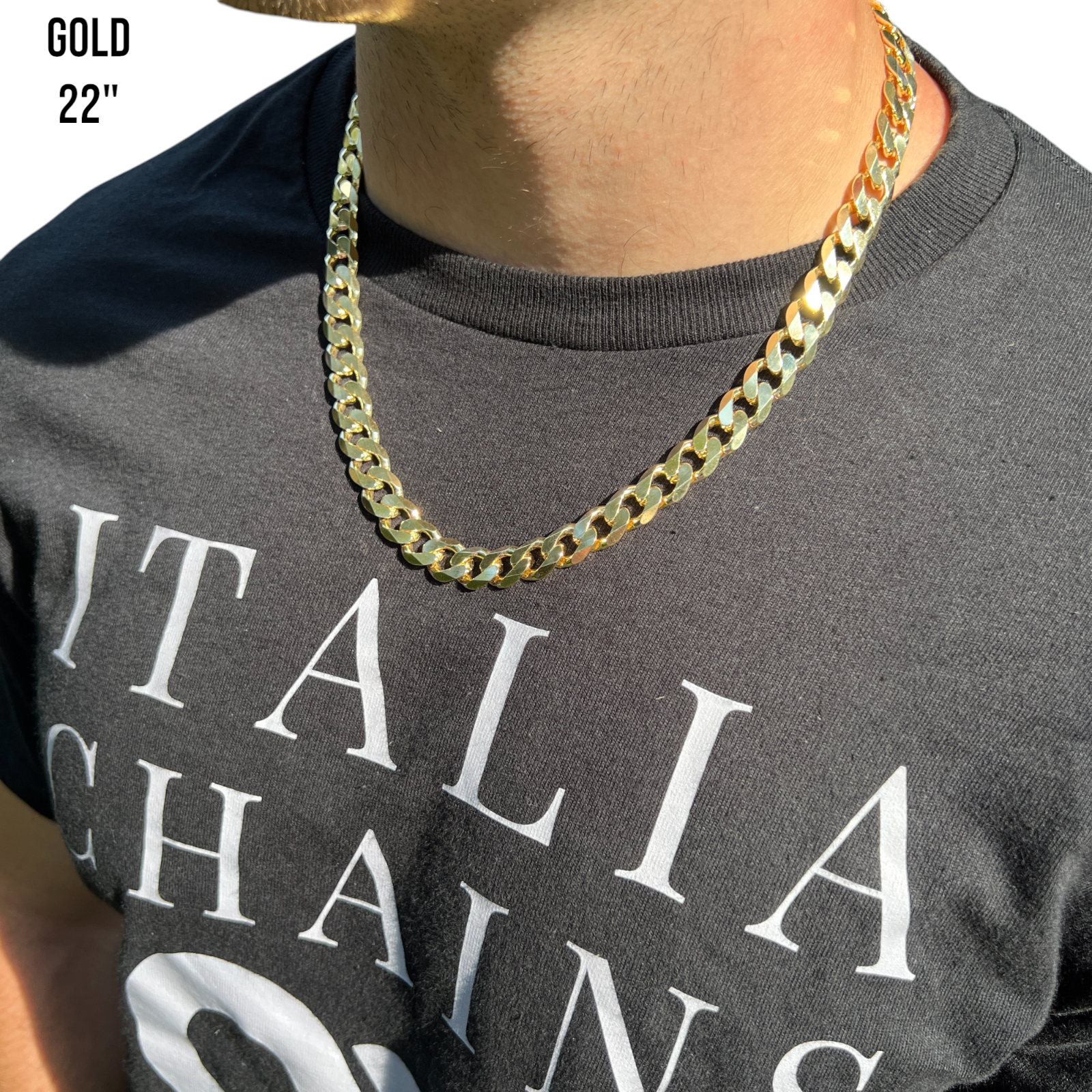 925 Sterling Silver 12mm Curb Chain Necklace