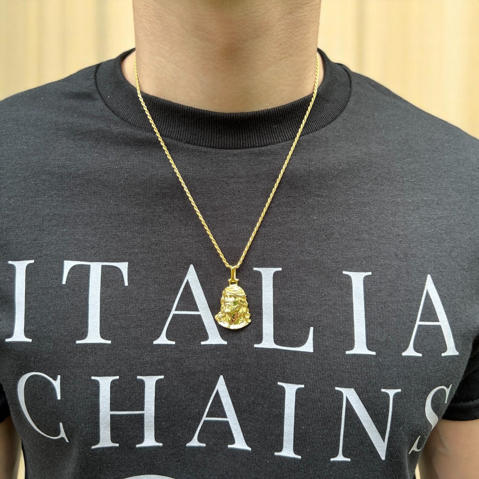 925 Sterling Silver Passion Of The Christ Jesus Piece Pendant - Small