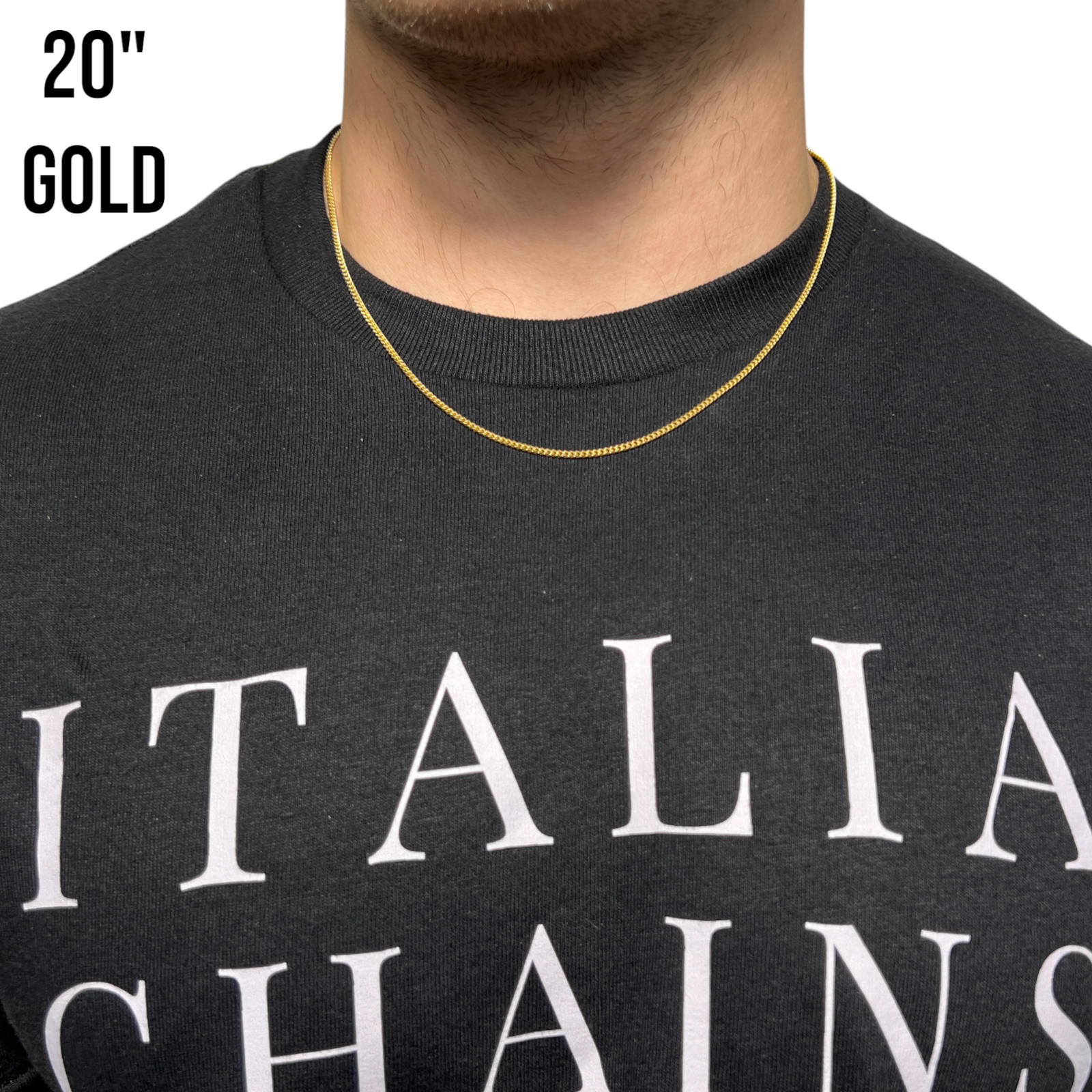 925 Sterling Silver 2mm Miami Cuban Chain Necklace