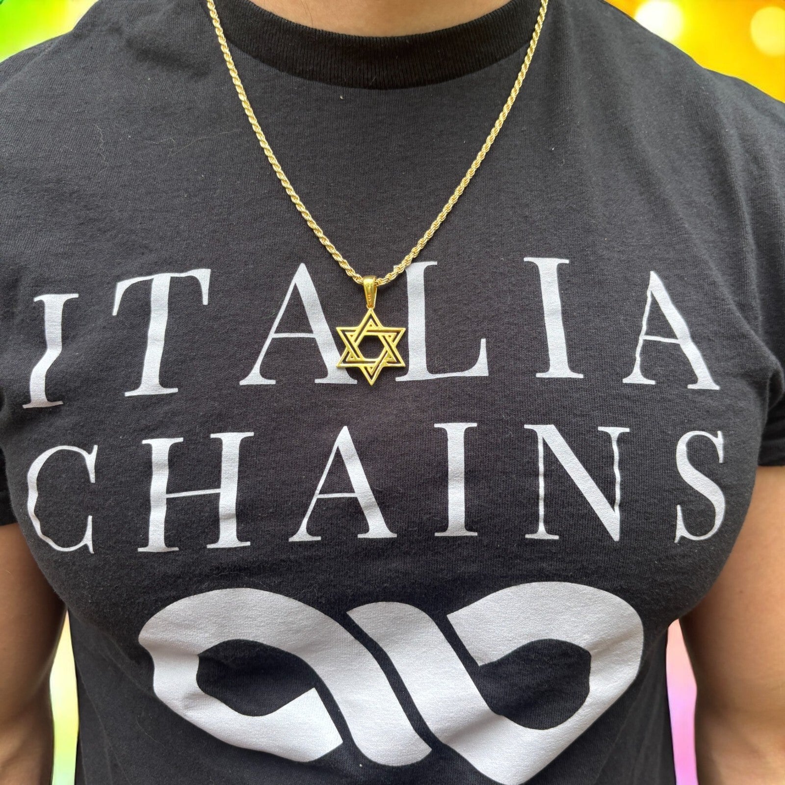 925 Sterling Silver Cutout Star of David Pendant