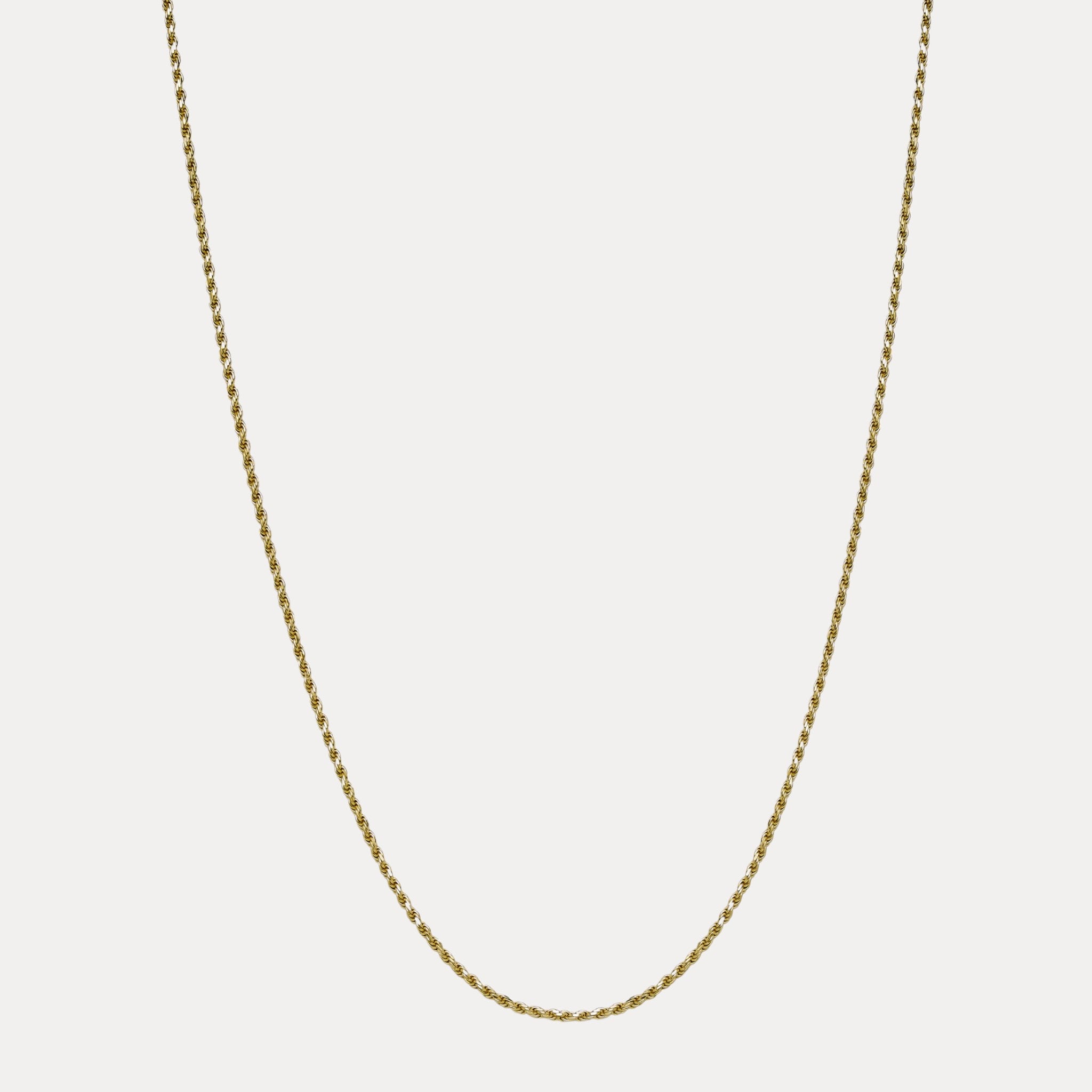 925 Sterling Silver 3mm Diamond Cut Rope Chain Necklace