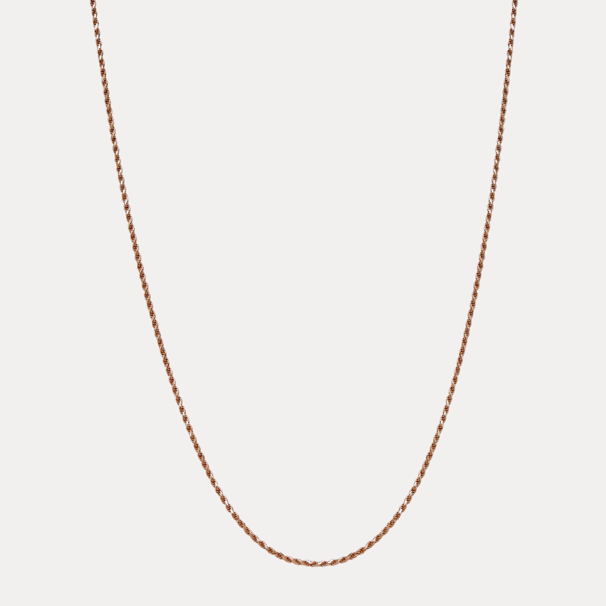 925 Sterling Silver 3mm Diamond Cut Rope Chain Necklace