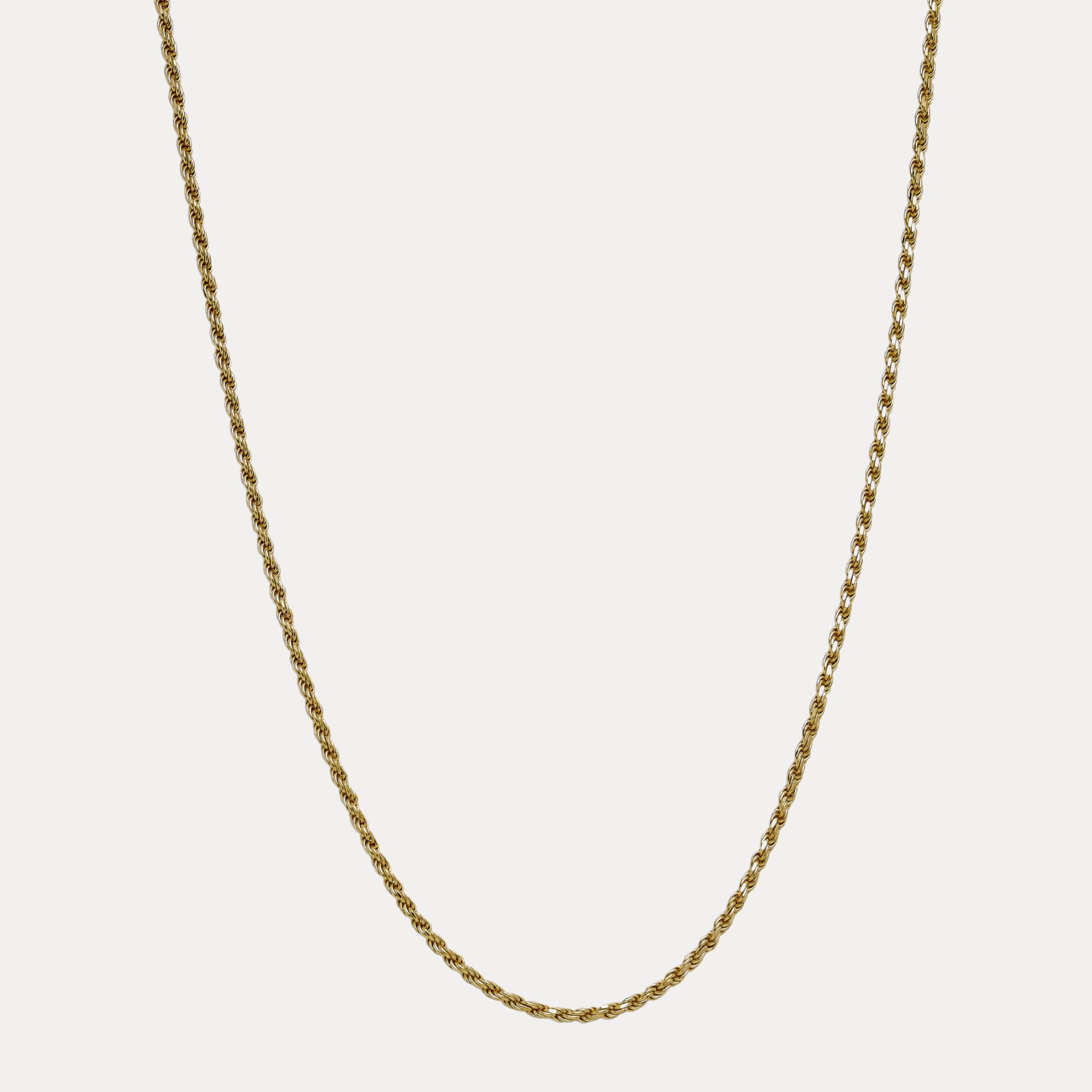 925 Sterling Silver 4mm Diamond Cut Rope Chain Necklace