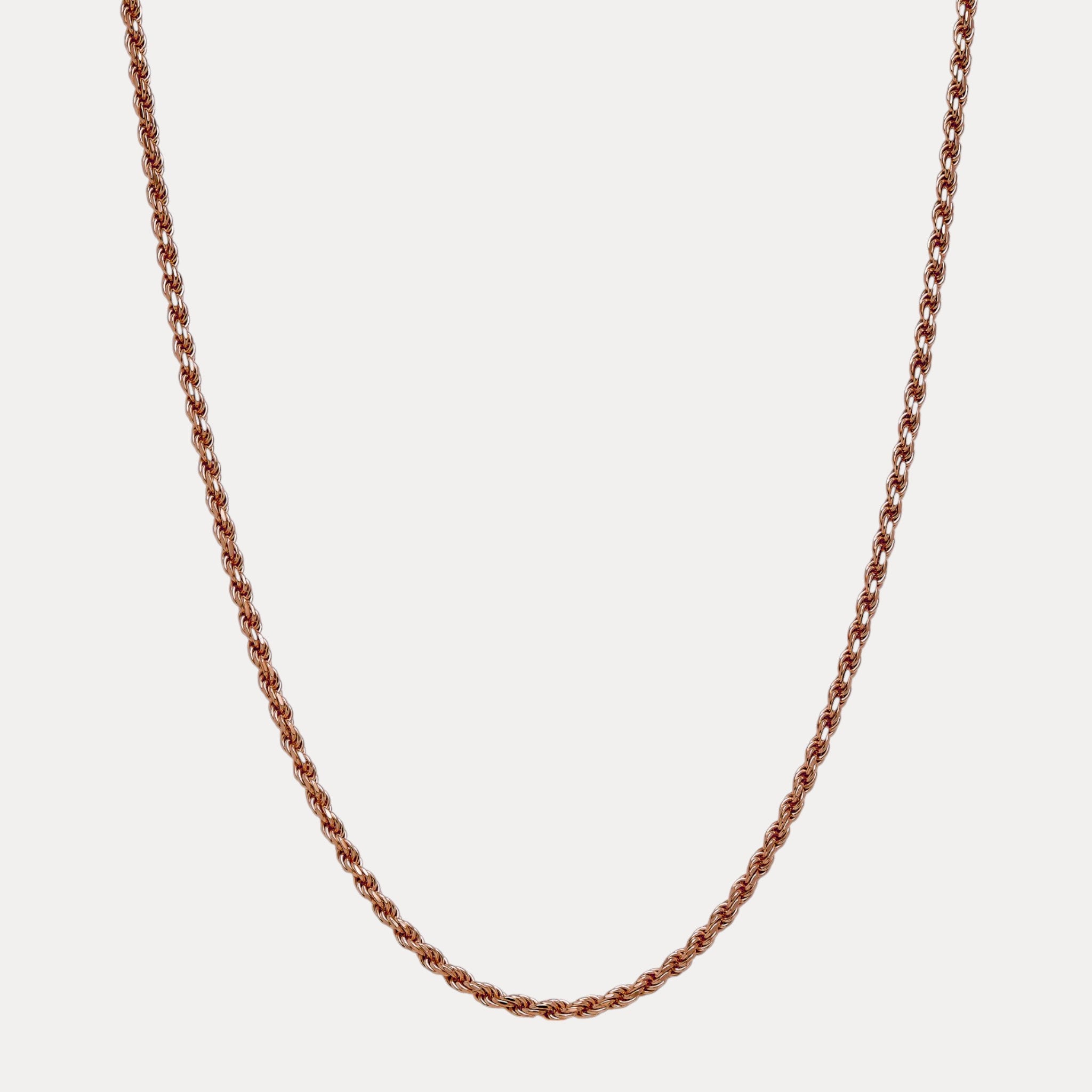 925 Sterling Silver 6mm Diamond Cut Rope Chain Necklace