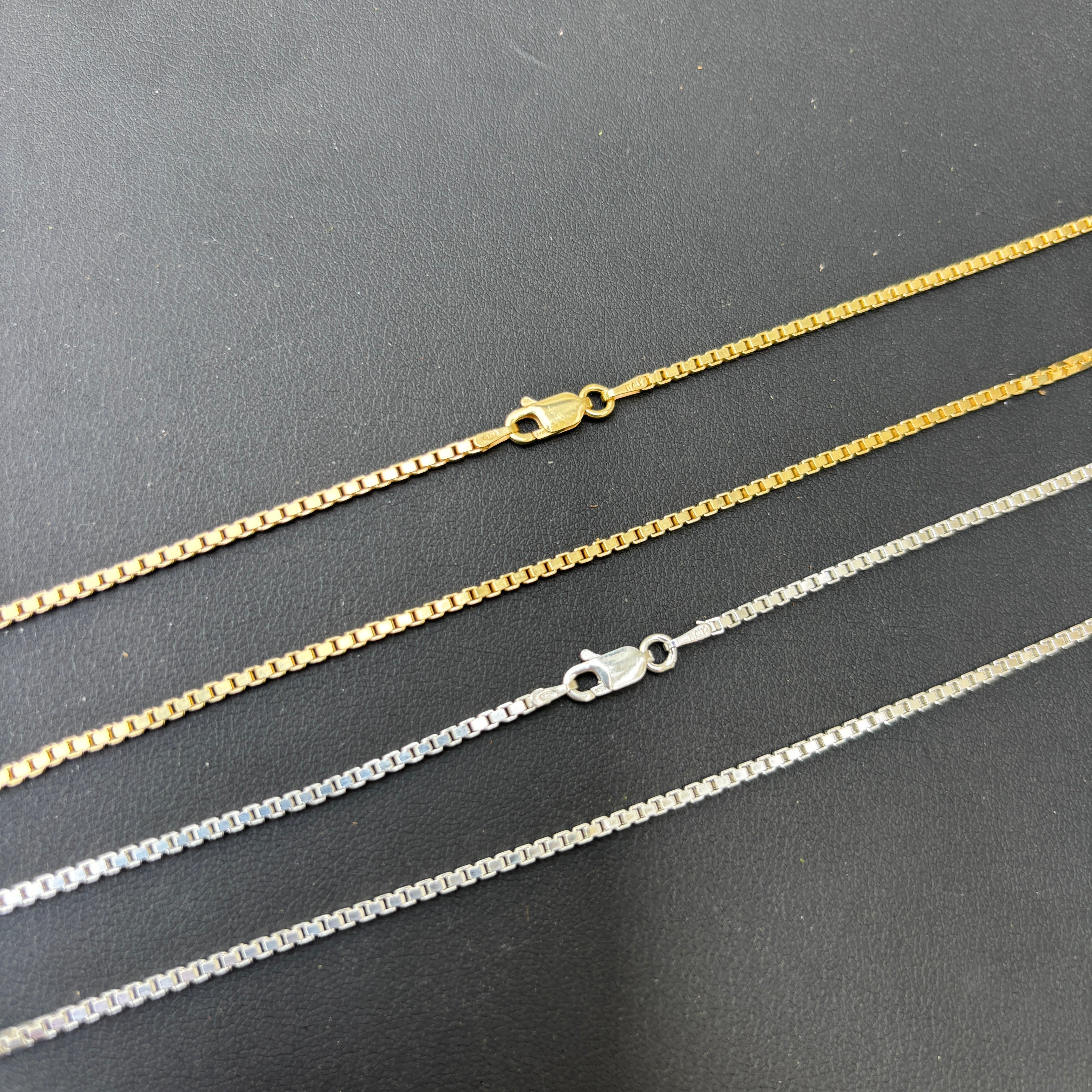 925 Sterling Silver 2mm Box Chain Necklace