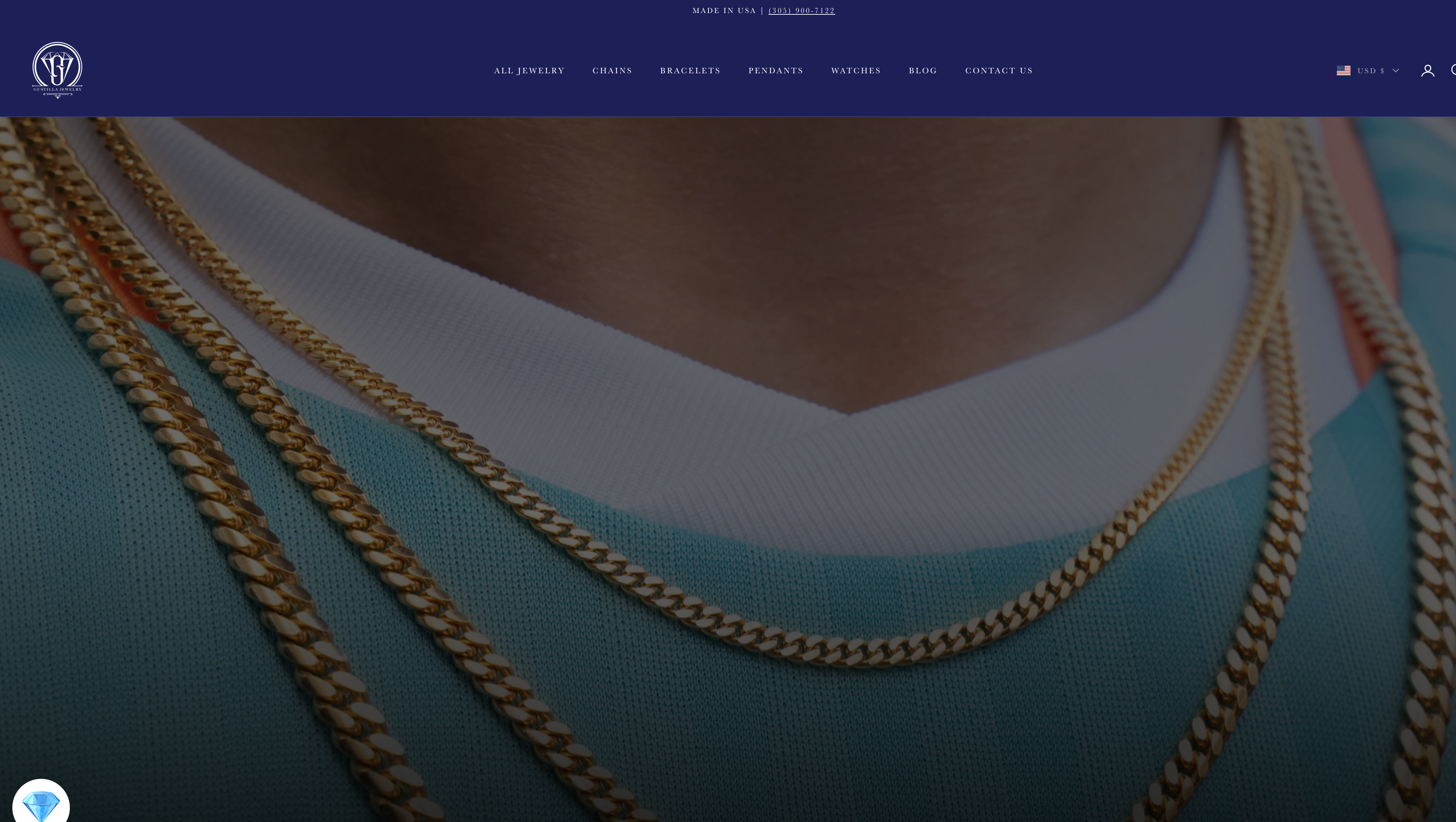 Gus Villa jewelry website