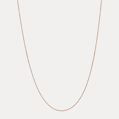 925 Sterling Silver 1.5mm Diamond Cut Rope Chain Necklace