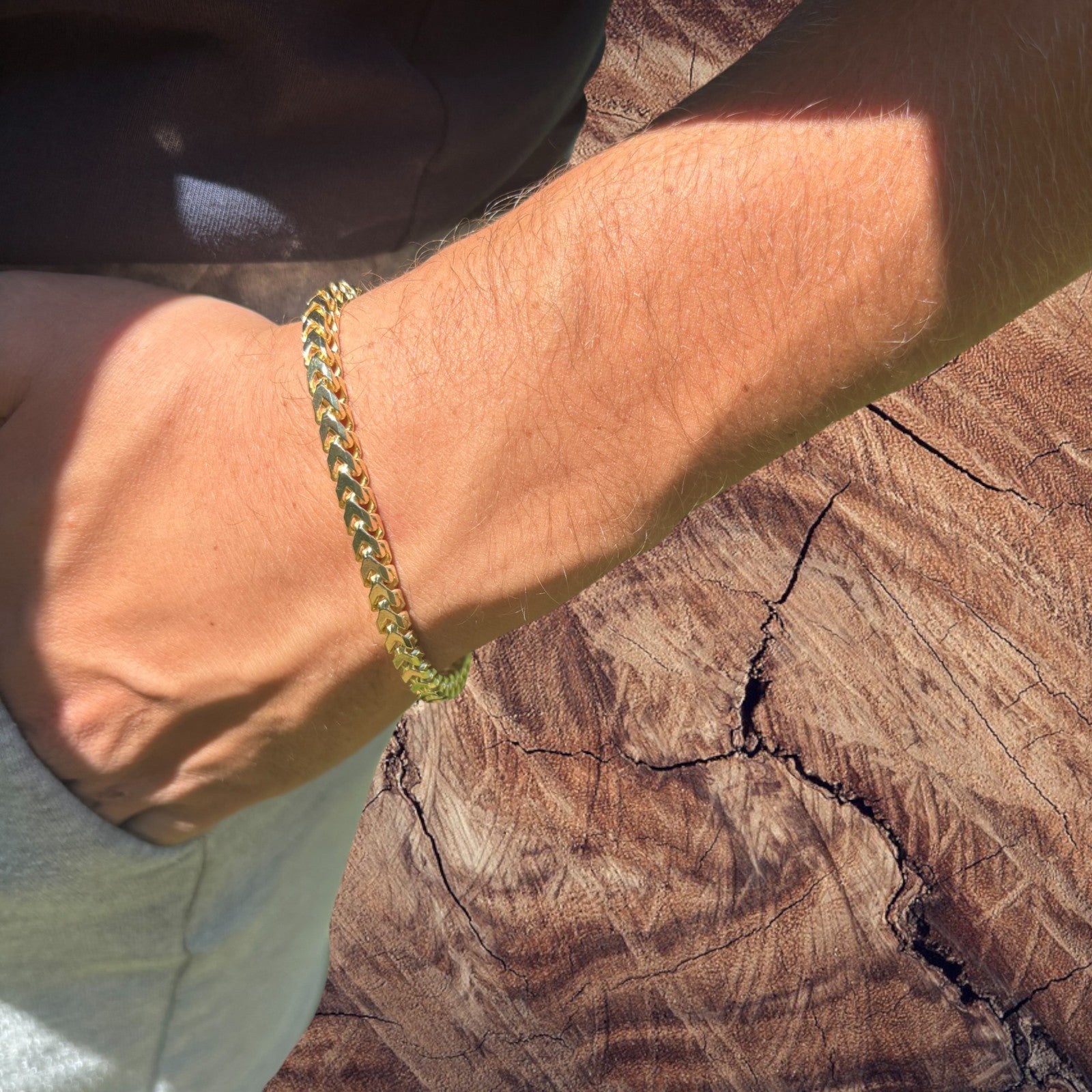 925 Sterling Silver 5mm Franco Bracelet