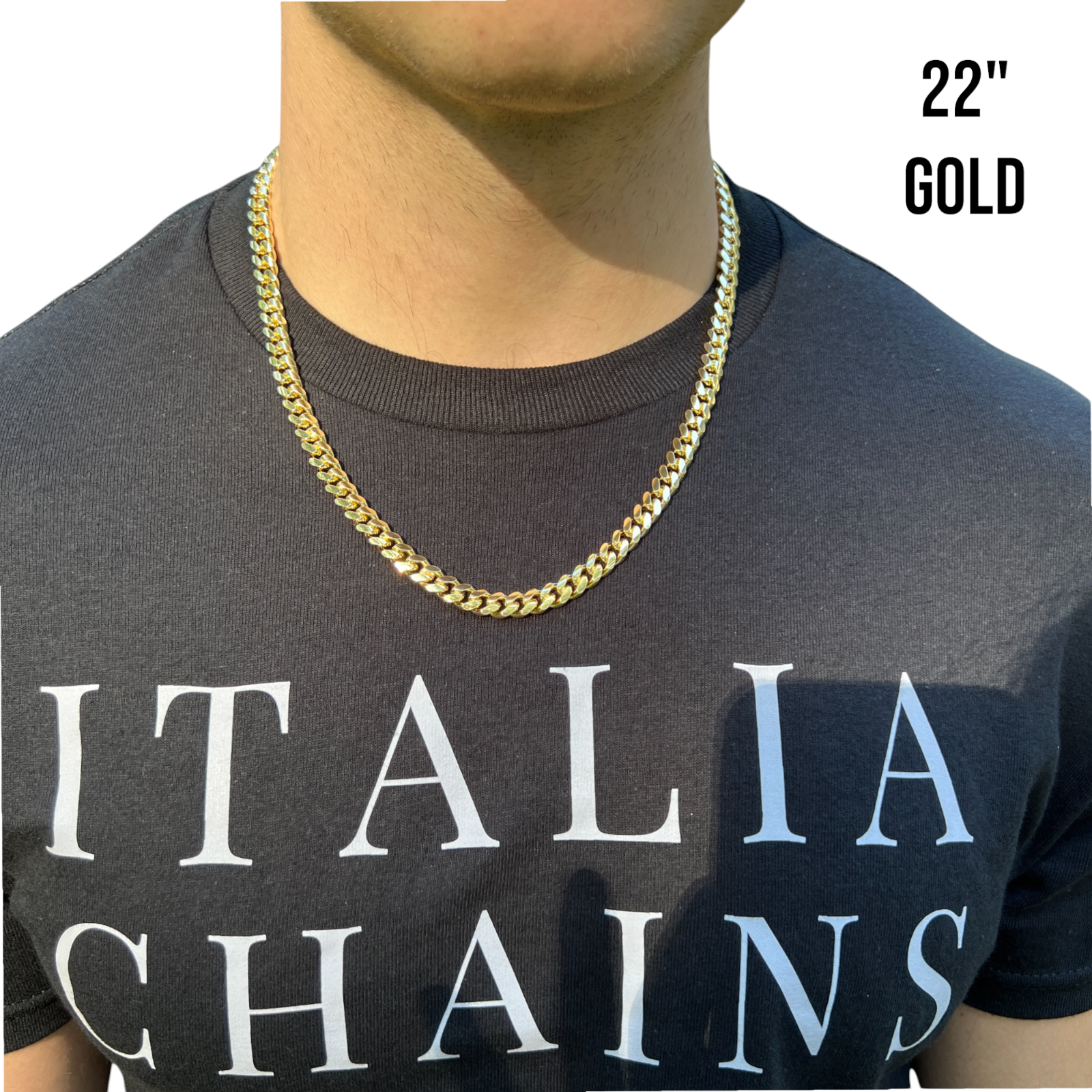 925 Sterling Silver 8mm Miami Cuban Chain Necklace