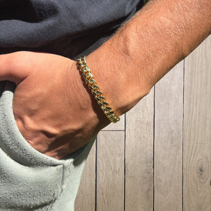 925 Sterling Silver 8mm Miami Cuban Bracelet