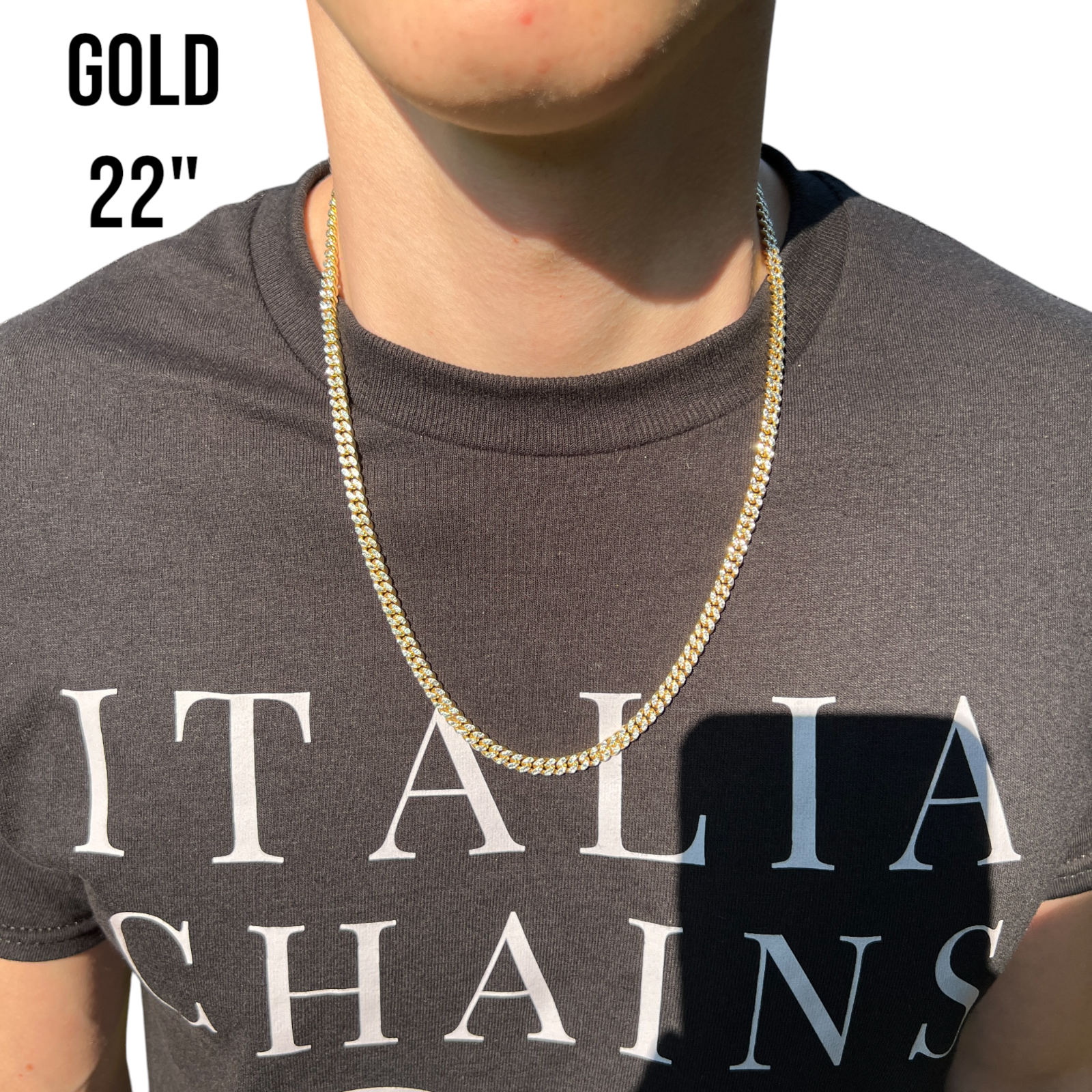 925 Sterling Silver 5mm Diamond Cut Miami Cuban Chain Necklace