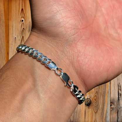 925 Sterling Silver 6mm Miami Cuban Bracelet