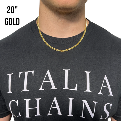 925 Sterling Silver 5mm Miami Cuban Chain Necklace