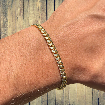 925 Sterling Silver 5mm Miami Cuban Bracelet