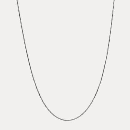 925 Sterling Silver 2mm Miami Cuban Chain Necklace