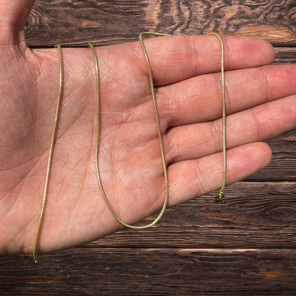 925 Sterling Silver 1.5mm Snake Chain Necklace