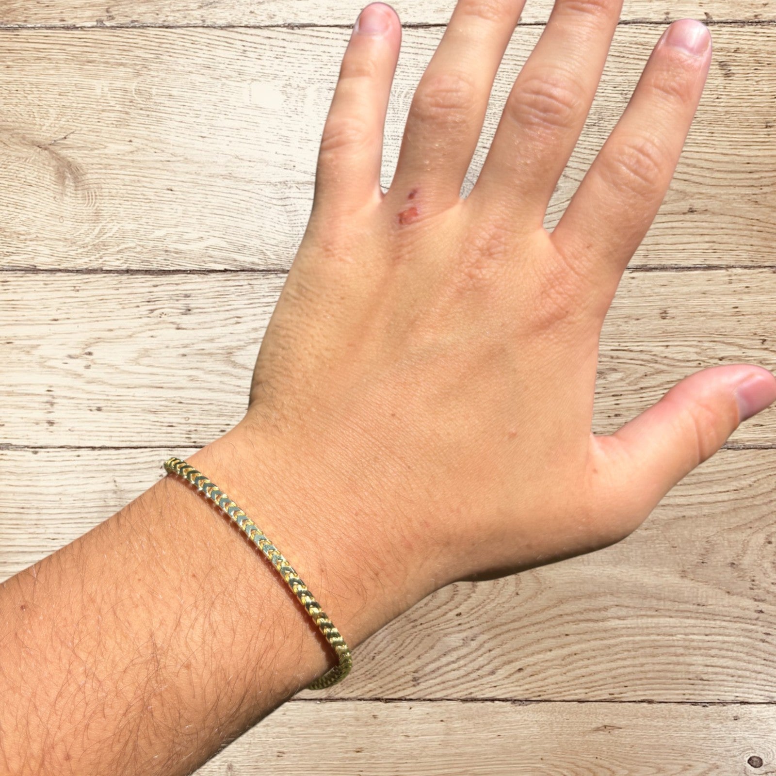 925 Sterling Silver 3mm Franco Bracelet