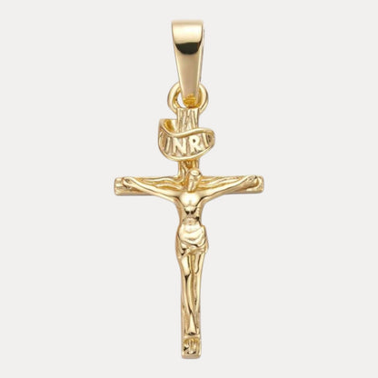 925 Sterling Silver Crucifix Cross Pendant - Large