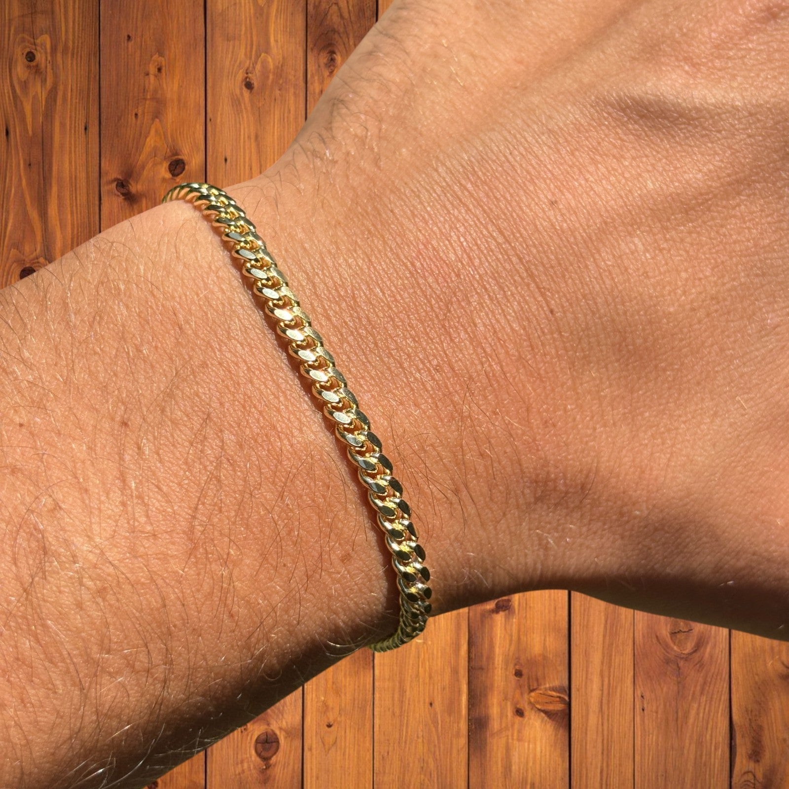 925 Sterling Silver 4mm Miami Cuban Bracelet