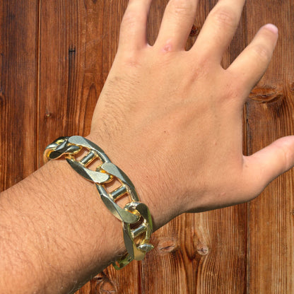 925 Sterling Silver 16mm Mariner Bracelet