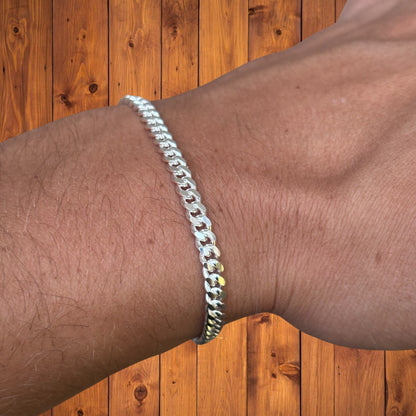 925 Sterling Silver 4mm Miami Cuban Bracelet