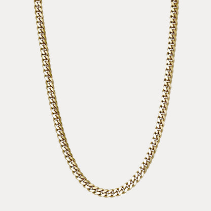 925 Sterling Silver 8mm Miami Cuban Chain Necklace